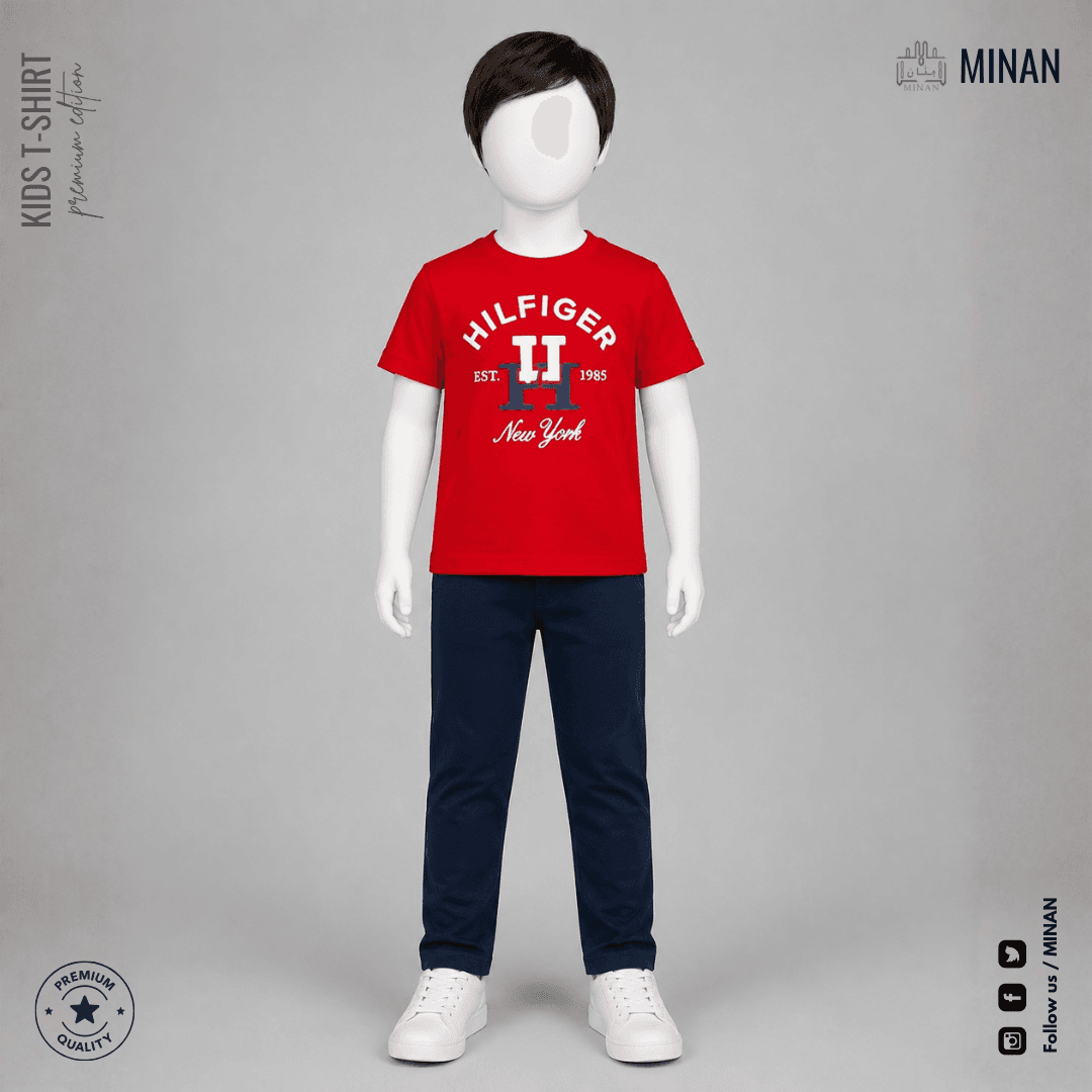 Varsity Red Kids Graphic T-Shirt