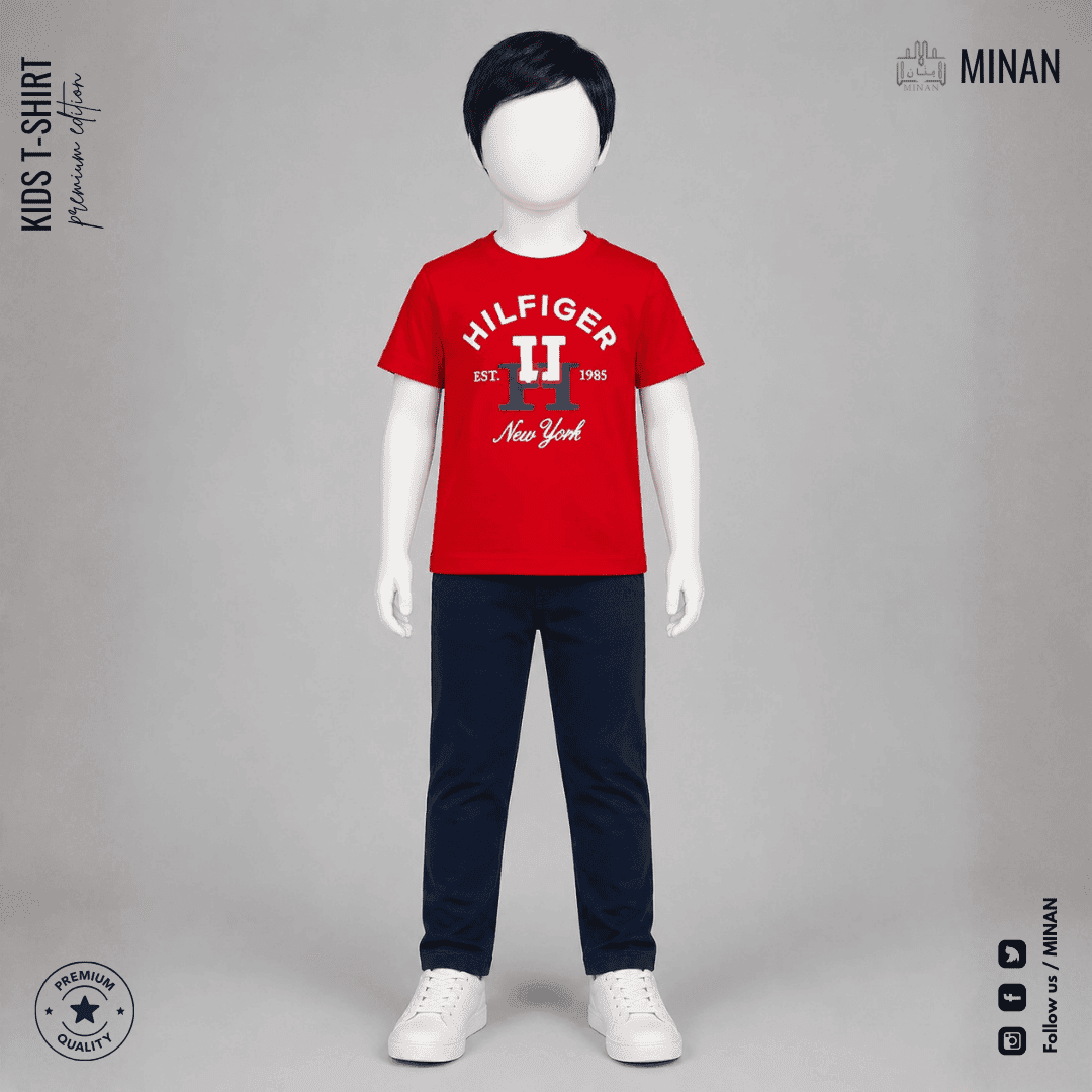Varsity Red Kids Graphic T-Shirt