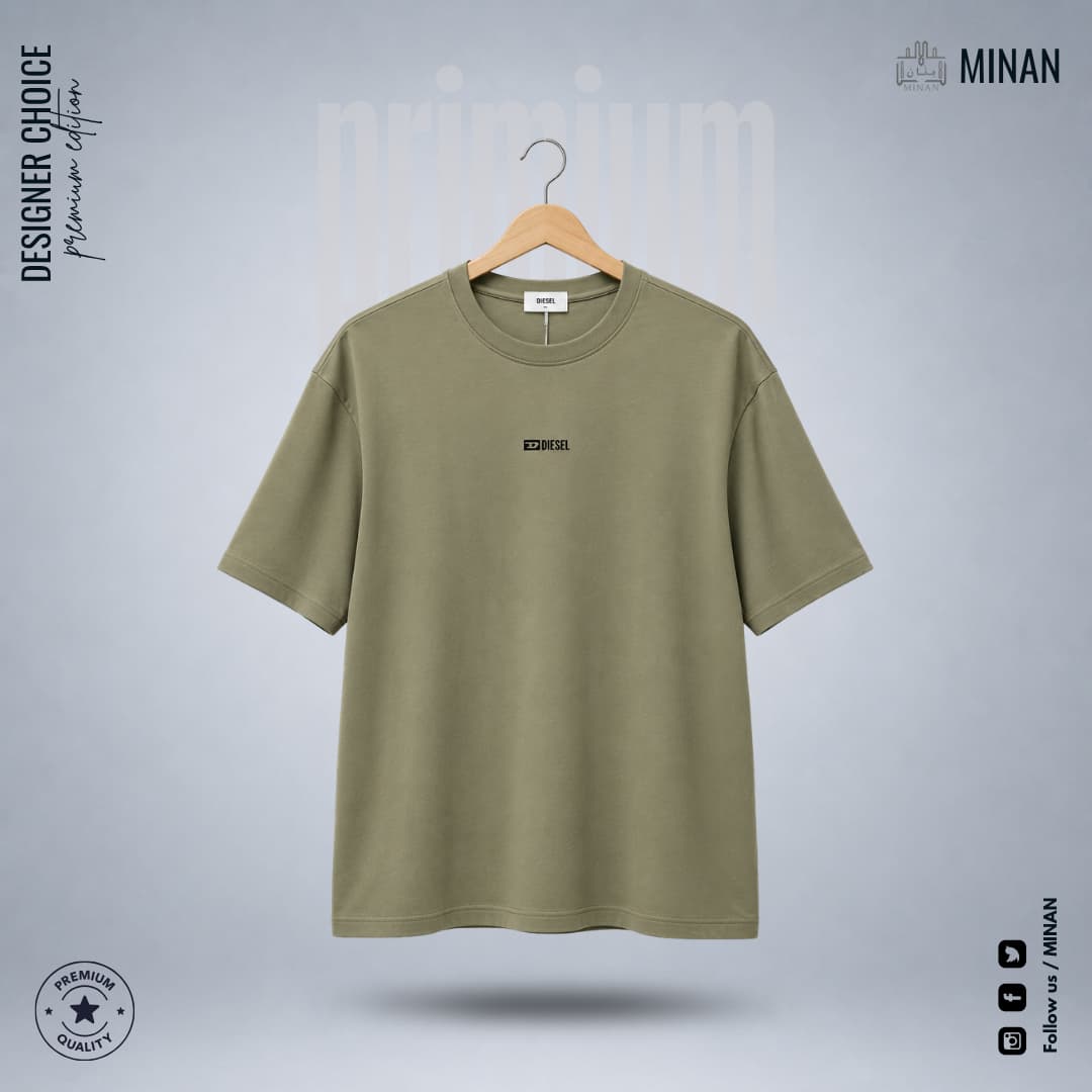 Sage Oversized Essential Tee